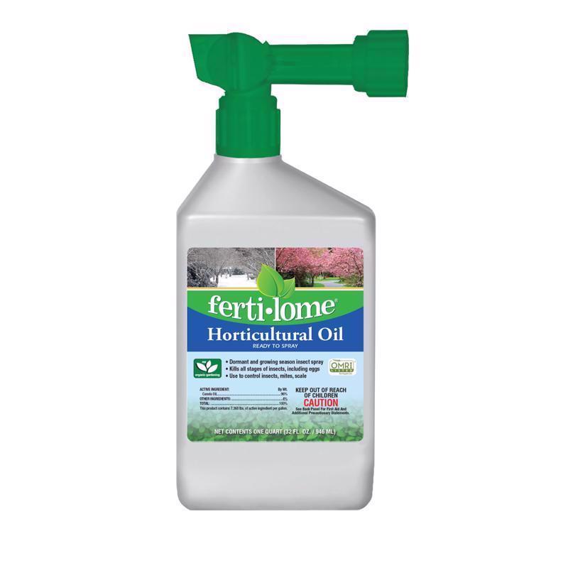 Ferti-lome Organic Horticultural Spray Oil Liquid 32 oz (Pack of 12)