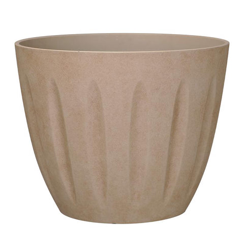 L&G Macetero rociador de polirresina Terracota 10 pulg. de alto x 12 pulg. de ancho x 12 pulg. de profundidad x 12 pulg. de profundidad