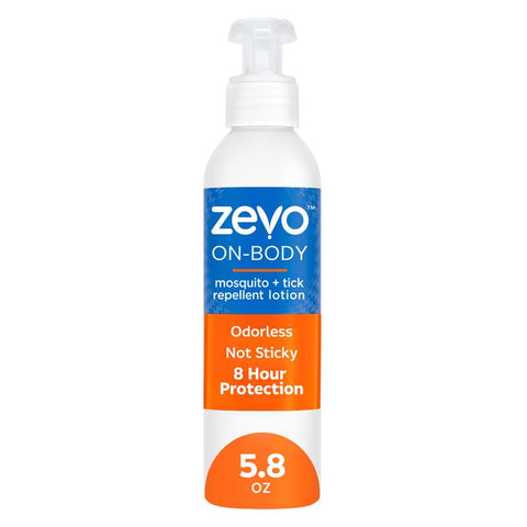 Zevo On-Body Lotion Insect Repellent Lotion For Mosquitoes/Ticks 5.8 oz (Pack of 12)