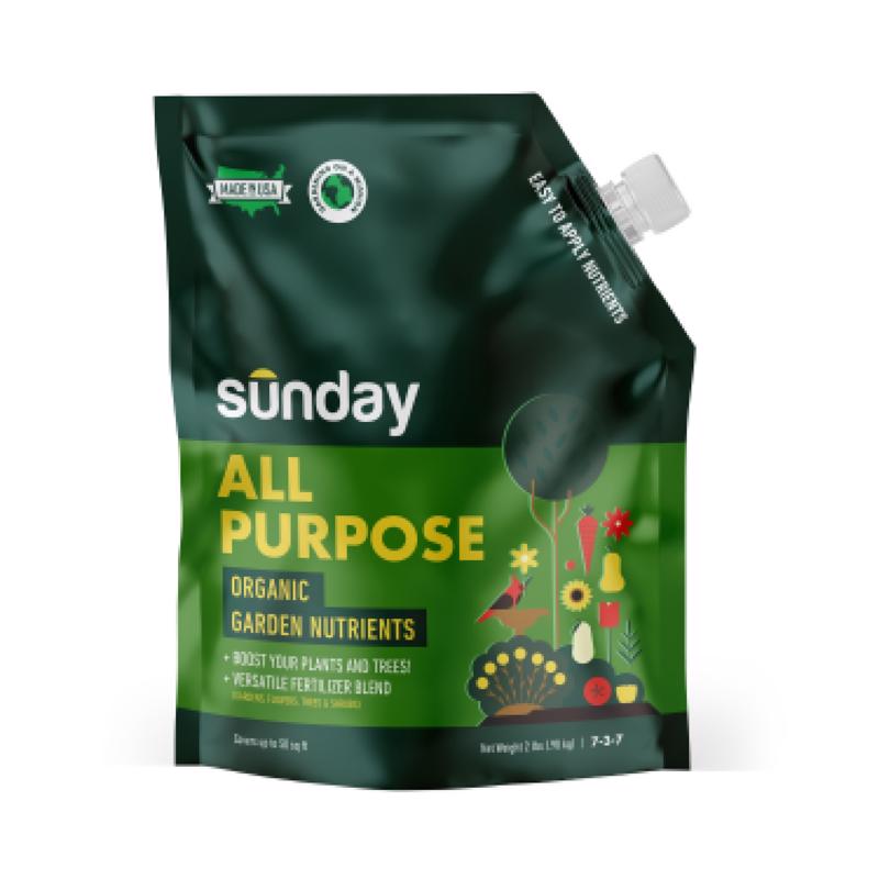 Sunday Organic Fertilizer 2 lb (Pack of 6)