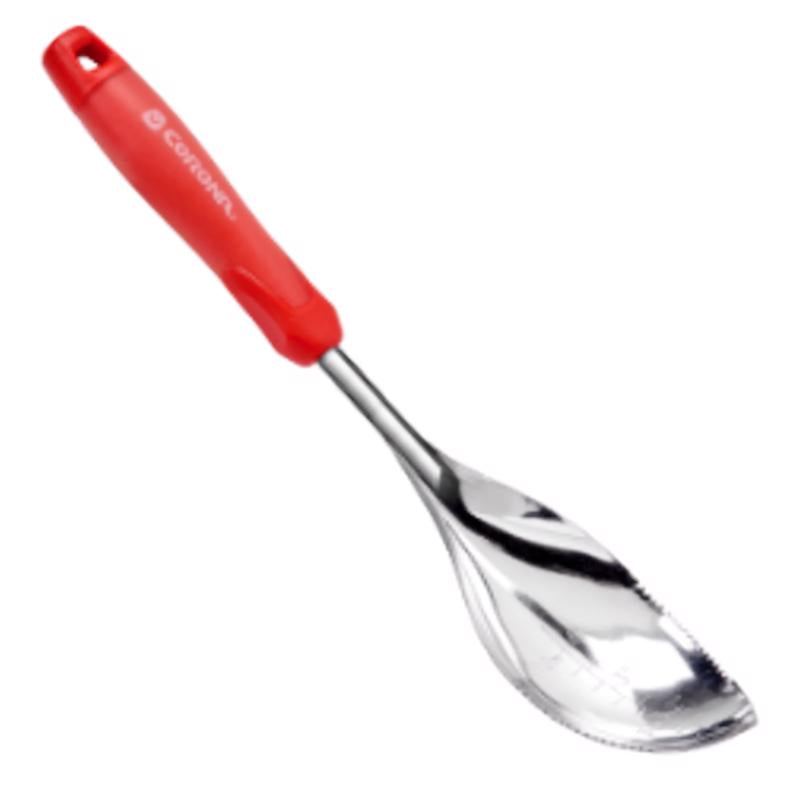 Corona 12 in. Stainless Steel Scooper Rubber Handle (Pack of 8)