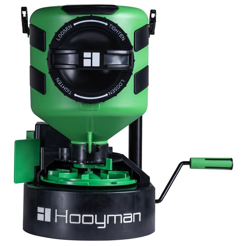 Hooyman Broadcast Chest Mount Spreader For Fertilizer/Ice Melt/Seed 35 lb. cap. (Pack of 2)