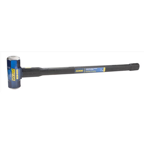 Estwing 8 lb Steel Straight Sledge Hammer 30 in. Steel Handle