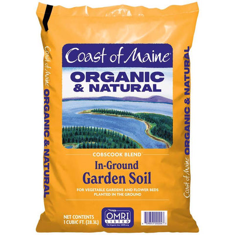 Coast of Maine Cobscook Blend Organic Fruit and Vegetable Garden Soil 1 cu ft