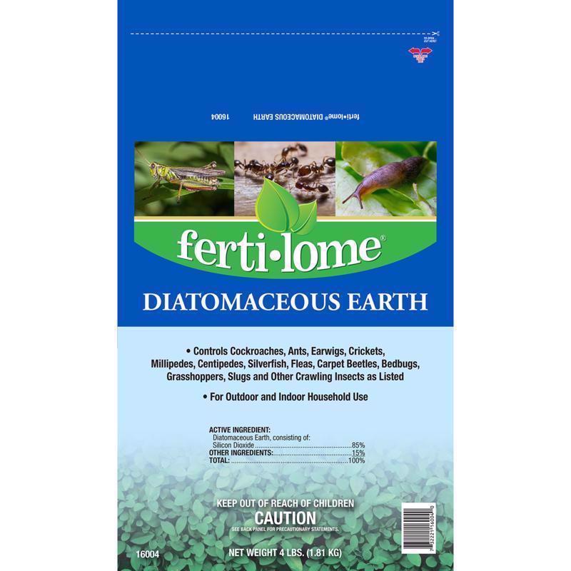 Gránulos Ferti-lome para eliminar insectos rastreros, 4 lb