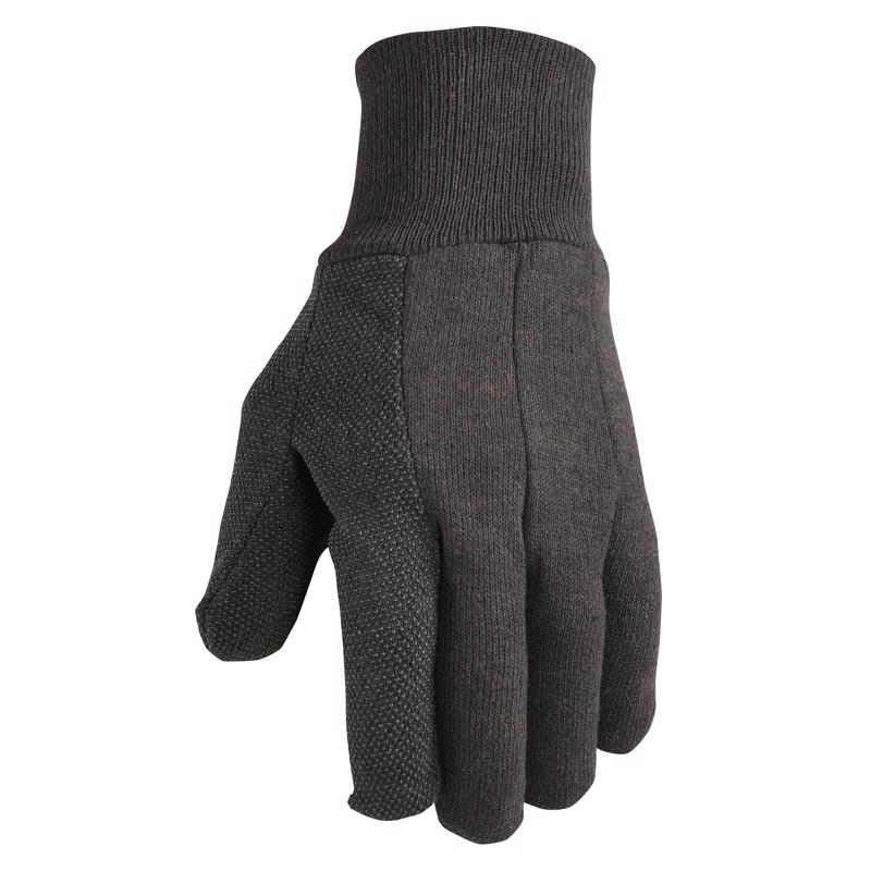 Guantes de trabajo para hombre Wells Lamont, de caucho con agarre para exteriores, color marrón, talla L, 3 pares