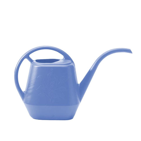 Regadera de plástico Bloem Aqua Rite Peri-Blue de 56 oz