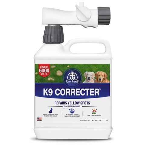 Turf Titan K9 Correcter Soil Amendment 6000 sq ft 32 fl. oz. (Pack of 6)