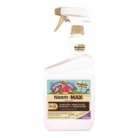 Bonide Captain Jack Organic Fungicide/Insecticide/Miticide/Nematicide Liquid 32 fl. oz. (Pack of 6)