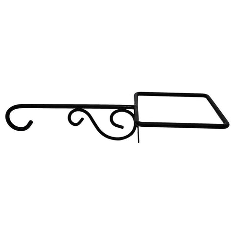 Living Accents Black Steel 2.7 in. H Plant Hanger 2 pk