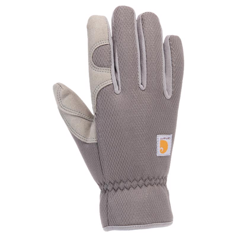 Guantes de trabajo de invierno para mujer Carhartt, para interiores/exteriores, de alta destreza, grises, talla M, 1 par