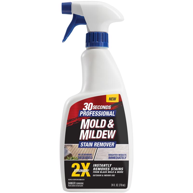 30 SECONDS Mold and Mildew Stain Remover 24 oz (Pack of 6)