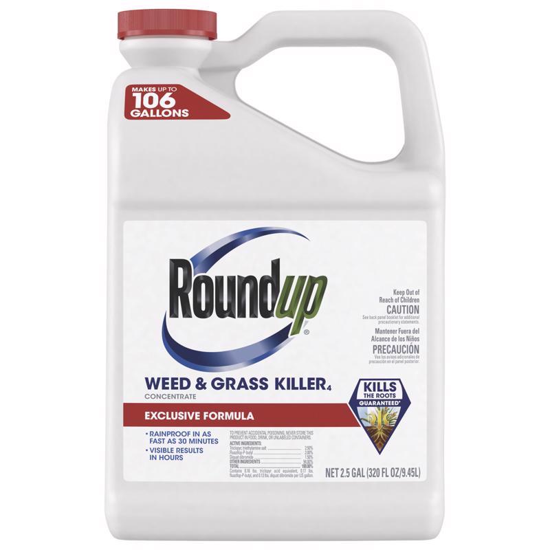Roundup Weed and Grass Killer Concentrate 2.5 gal (Pack of 2)