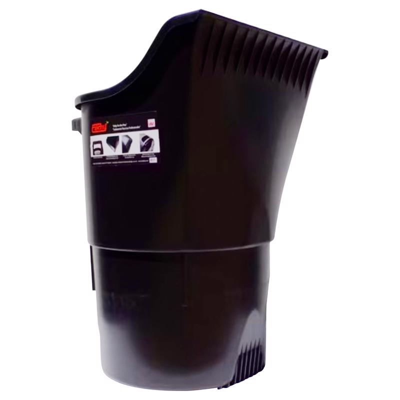 Catchy Can 20 gal Black Plastic Trash Can