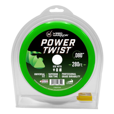 Weed Warrior Professional Grade .080 in. D X 280 ft. L Trimmer Line