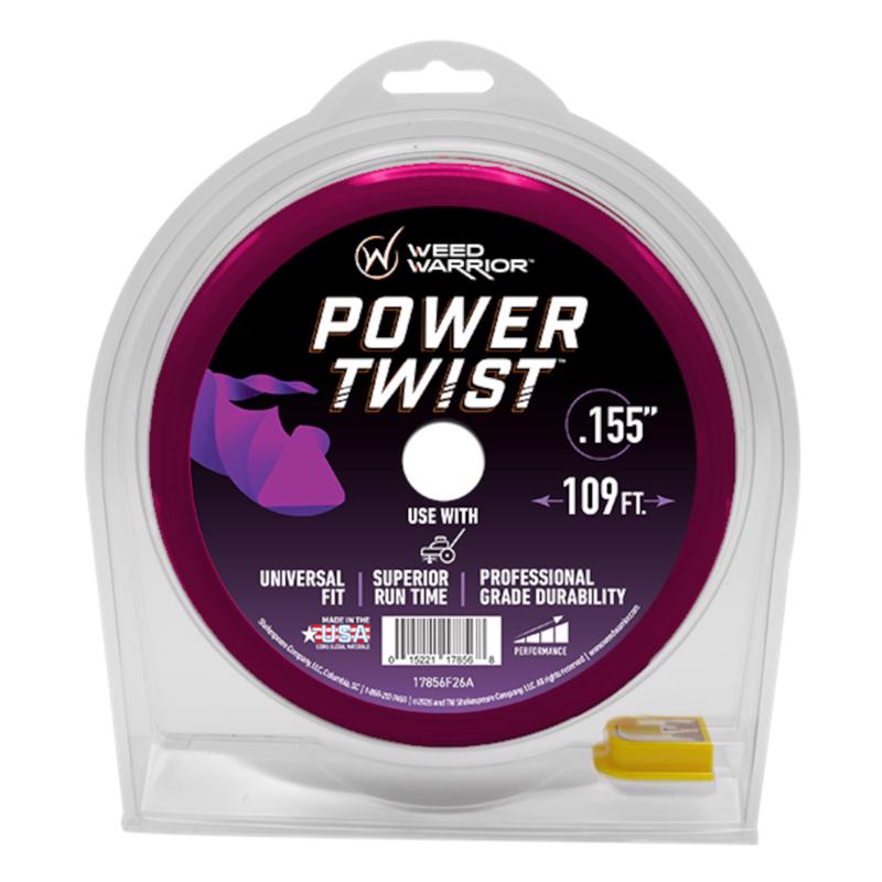 Weed Warrior .155 in. D X 109 ft. L Trimmer Line