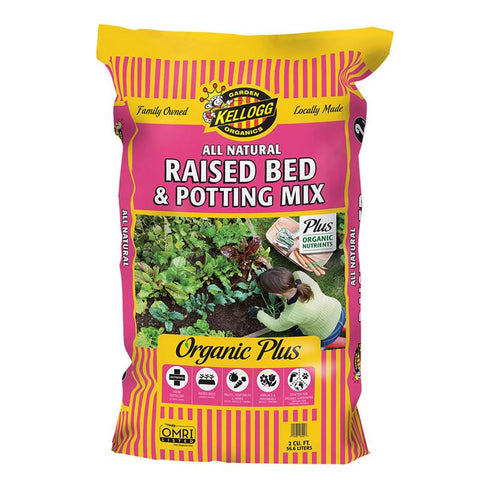 Kellogg Organic All Purpose Raised Bed Mix 2 cu ft