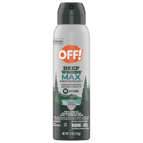 OFF! Deep Woods Max Insect Repellent For Mosquitoes/Ticks 5 oz (Pack of 12)