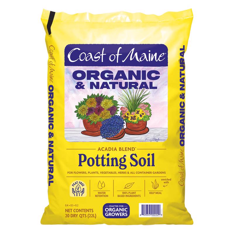 Coast of Maine Acadia Organic Flower and Vegetable Potting Mix 20 qt