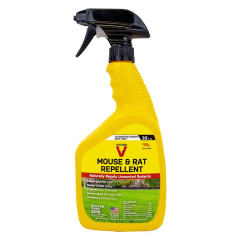 Victor Non-Toxic Rodent Repellent Liquid For Mice and Rats 32 oz 1 pk (Pack of 6)