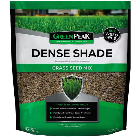 GreenPeak Mixed Dense Shade Grass Seed 7 lb
