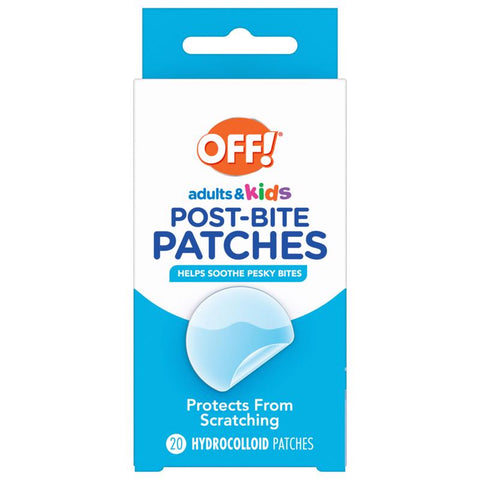OFF! Post Bug Bite Relief Patch 20 each