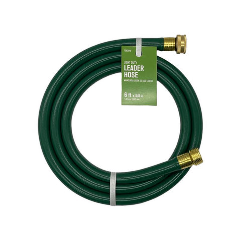 Home Plus 5/8 in. D X 6 ft. L Light Duty Commercial Grade Leader Hose
