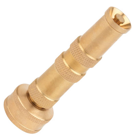 Melnor Adjustable Twist Brass Hose Nozzle