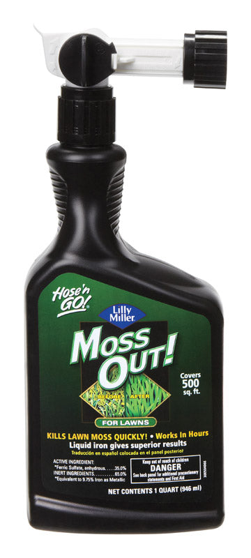 Lilly Miller Hose 'n Go Concentrado para eliminar el musgo 32 oz