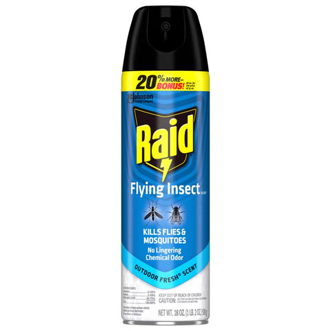 Raid Insect Killer Aerosol 18 oz (Pack of 12)