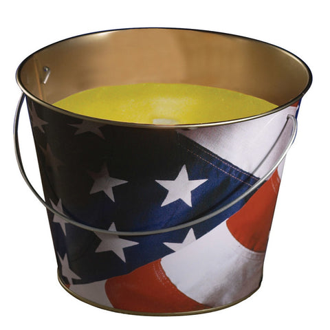 TIKI Citronella Bucket Candle Candle For Mosquitoes 16 oz (Pack of 6)