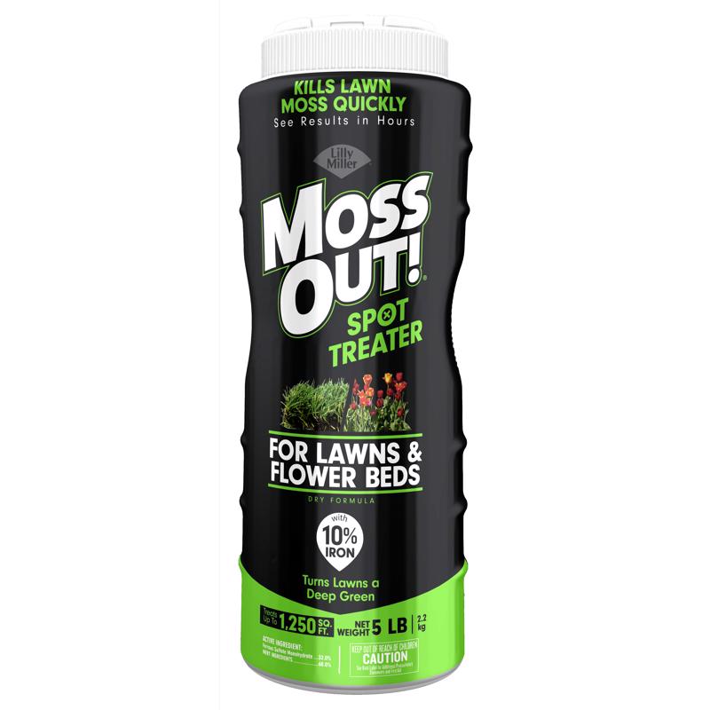 Lilly Miller Moss Out Musabicho Granulado 5 lb (Paquete de 6)