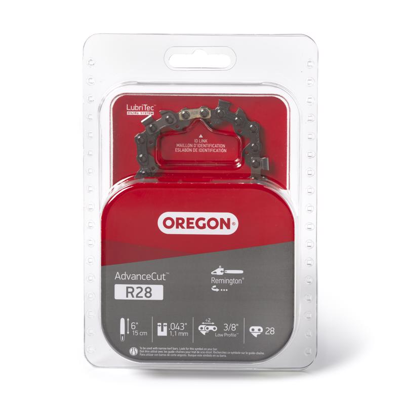 Cadena para motosierra Oregon AdvanceCut R28 de 6 pulg., 28 eslabones