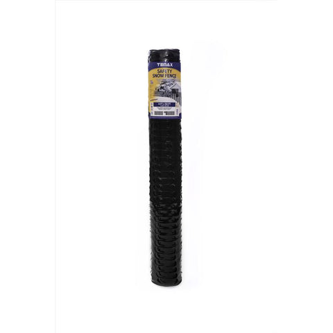 Tenax 4 ft. H X 50 ft. L Polyethylene Snow Guard Fencing Black