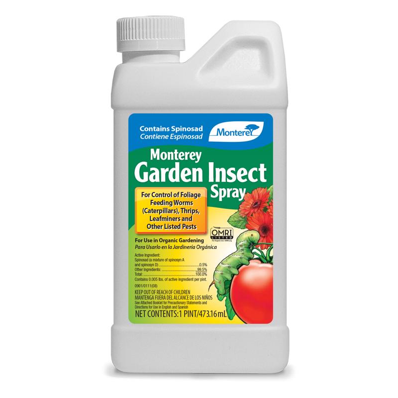 Concentrado líquido orgánico para matar insectos Monterey, 1 pta.