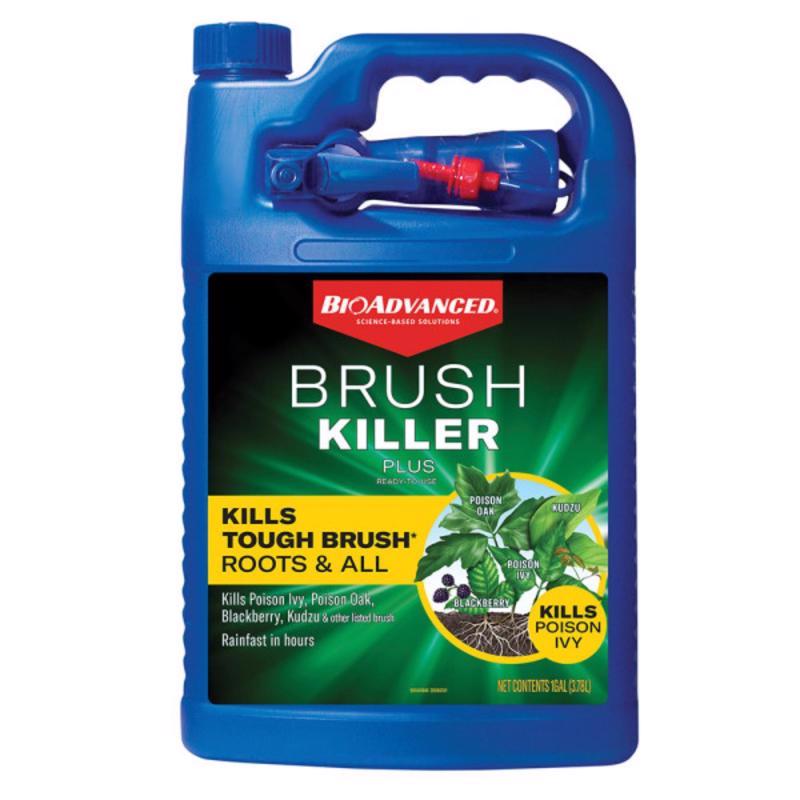 BioAdvanced Ready-to-Use Brush Killer RTU Liquid 1 gal (Pack of 4)