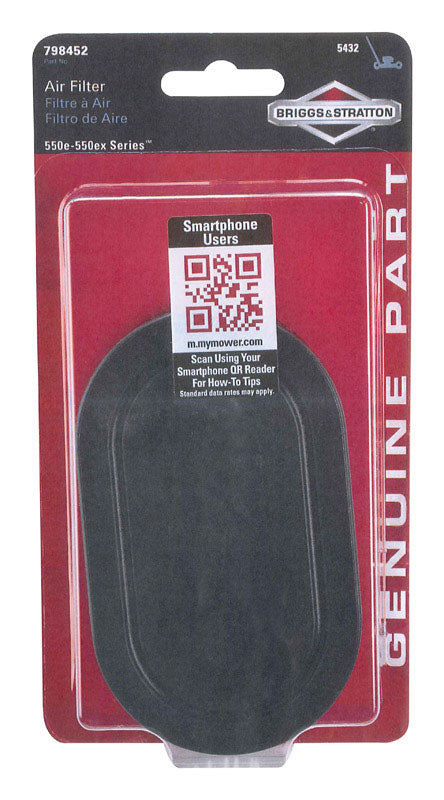 Briggs & Stratton 550e-550ex Small Engine Air Filter For 550e-550ex Series (Pack of 5)