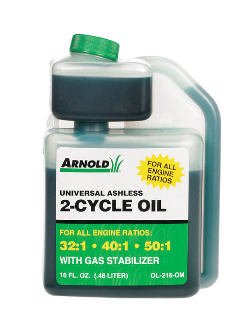 Arnold 2-Cycle Universal Mix Engine Oil 16 oz 1 pk (Pack of 12)