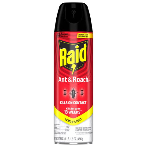 Raid Insect Killer Aerosol 17.5 oz (Pack of 12)
