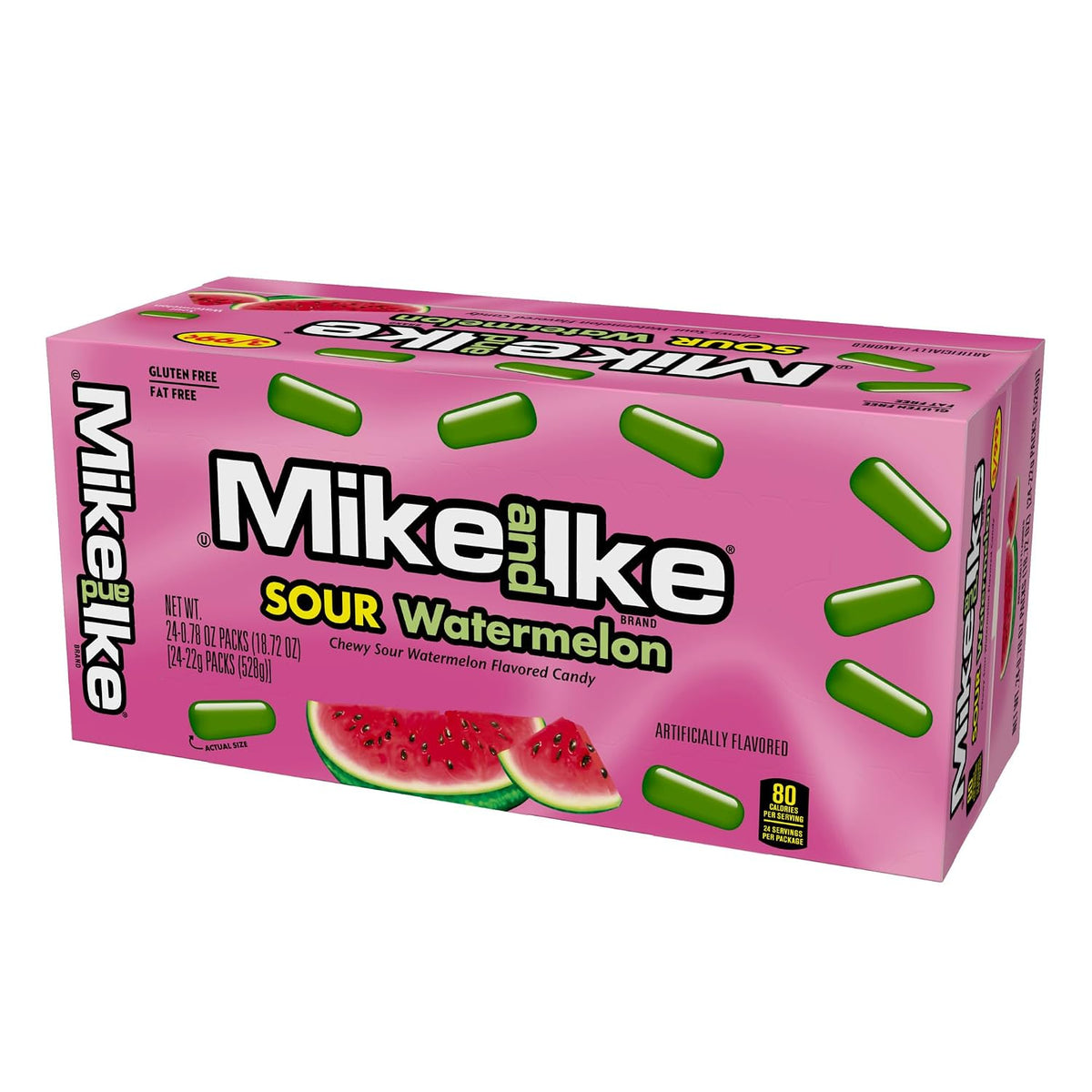 Mike and Ike Chewy Candies - Case of 24 0.78-oz. Box