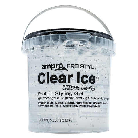 Ampro Pro Styl Clear Ice Styling Gel, 80 oz