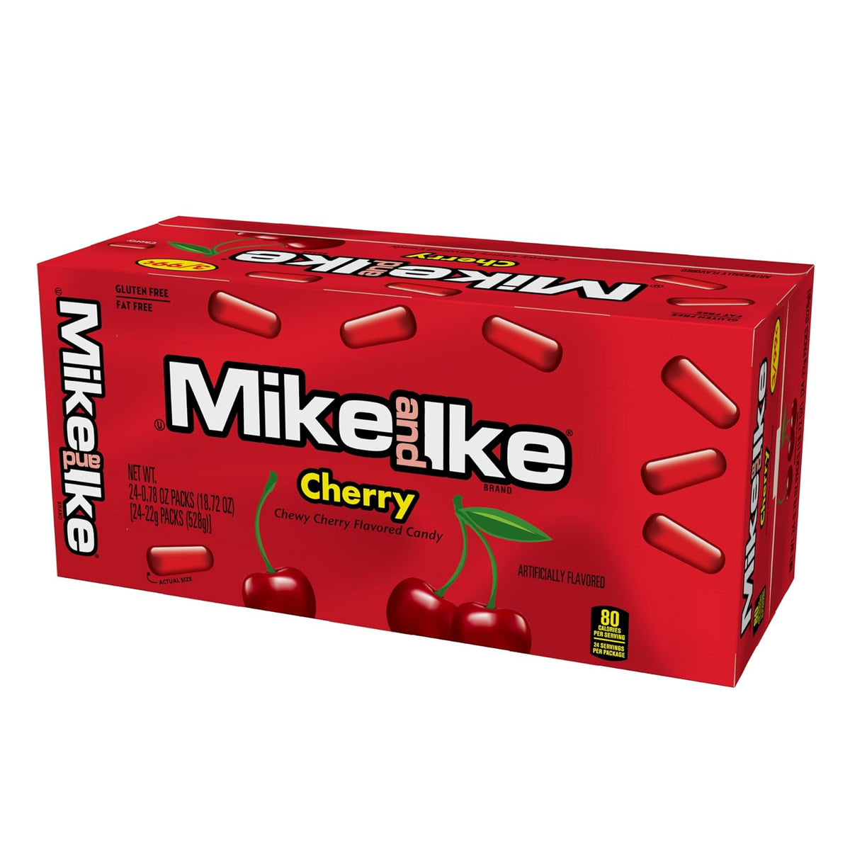 Mike and Ike Chewy Candies - Case of 24 0.78-oz. Box