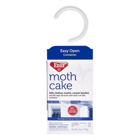 Enoz Moth Cake 6 oz (Pack of 6)