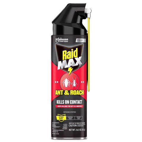 Raid Insect Killer Aerosol 14.5 oz (Pack of 6)