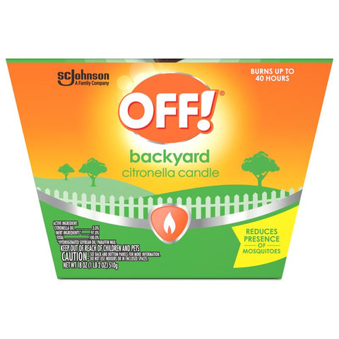 OFF! Citronella Candle Solid 18 oz