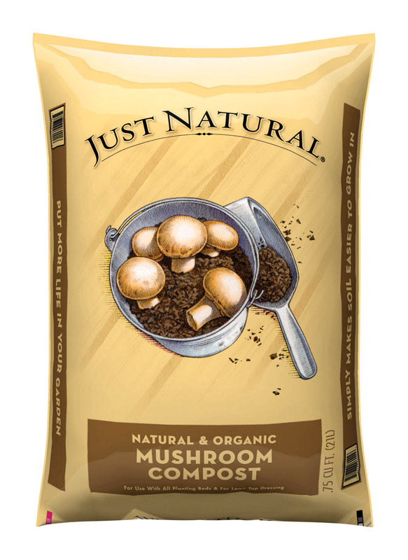 Compost orgánico de setas Just Natural 0,75 pies cúbicos