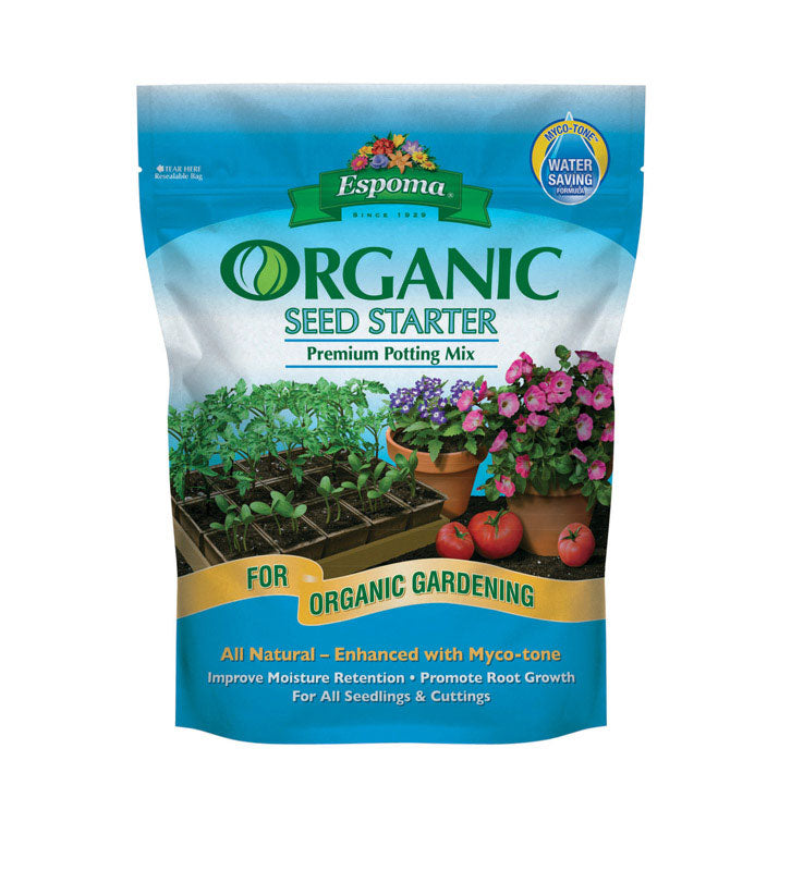 Espoma Organic All Purpose Seed Starting Mix 8 qt (Pack of 6)