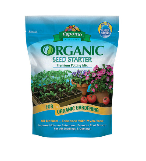 Espoma Organic All Purpose Seed Starting Mix 8 qt (Pack of 6)