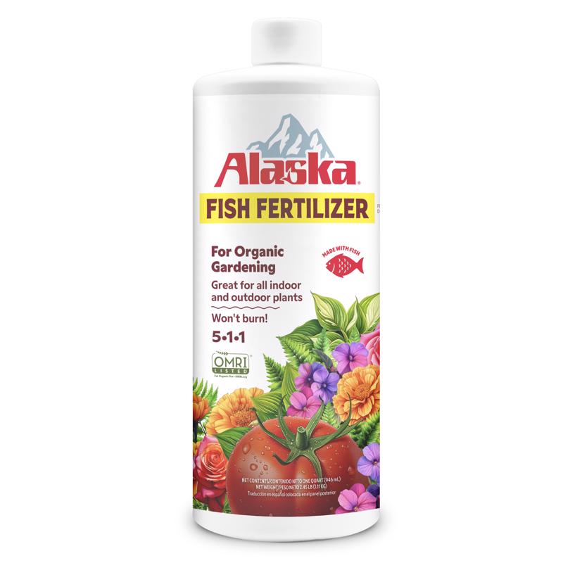 Alaska Organic Liquid Plant Food 1 qt (Pack of 12)