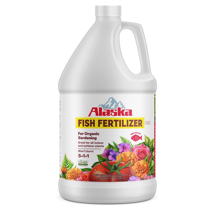 Alaska Organic Liquid Plant Food 1 gal (Pack of 4)